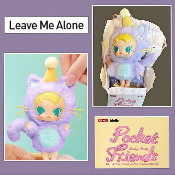 Pop Mart Baby Molly Pocket of Friends Leave Me Alone - Picture 2 of 15